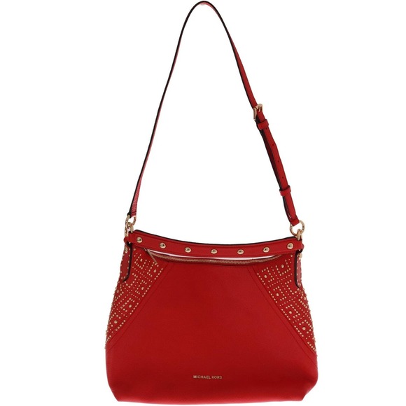 Michael Kors Handbags - NWT Michael Kors Aria Leather Shoulder Bag